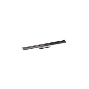 Hansgrohe Drain Duschrinne 42525340 700mm, Fertigset, zur Wandmontage, brushed black chrome