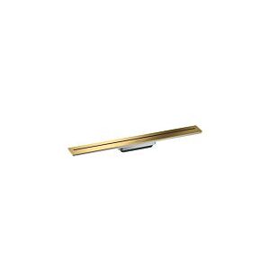 Hansgrohe Drain Duschrinne 42525990 700mm, Fertigset, zur Wandmontage, polished gold optic