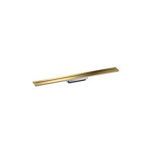 Hansgrohe Drain Duschrinne 42526990 800mm, Fertigset, zur Wandmontage, polished gold optic