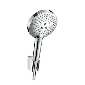 Hansgrohe Raindance Select S120 Wannenset 26701000 chrom, Brausehalter und Schlauch 125 cm