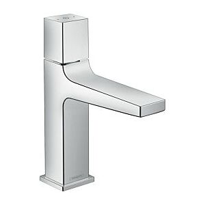 Hansgrohe Metropol Select 110 Waschtischarmatur 32571000, chrom, mit Push-Open Ablaufgarnitur