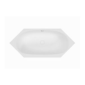 Hoesch iSENSI 6-Eck-Badewanne 3858.010 205x90cm, weiß