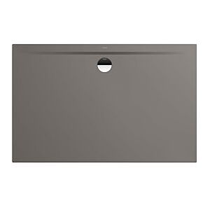 Kaldewei Superplan zero Duschwanne 353000013672 80x100cm, Perl-Effekt, warm grey70