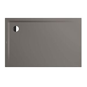 Kaldewei Superplan Duschwanne 384647980672 80x170x2,5cm, mit Träger flach, ohne Effekt/Antislip, warm grey70