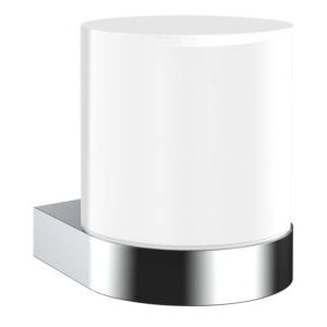 Emco Sensor-Seifenspender 272100102 chrom, Kristallglas, mit Stülpbecher, satiniert, Wandmodell Emco Sensor-Seifenspender 272100102 chrom, Kristallglas, mit Stülpbecher, satiniert, Wandmodell
