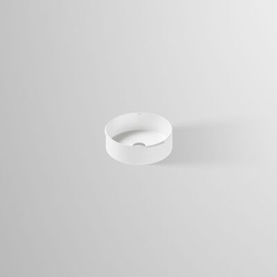 Alape Ub. KE325 Unterbaubecken 3223504000 Ø 31,9cm, weiß, ohne Hahnloch/Überlauf, HPL Alape Ub. KE325 Unterbaubecken 3223504000 Ø 31,9cm, weiß, ohne Hahnloch/Überlauf, HPL
