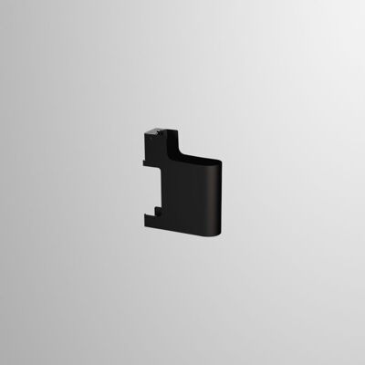 Alape SV.WF100.1R Siphonverkleidung - Seitliche Ausschnitte, Schwarz matt, passt für WP.WF100.1 Alape SV.WF100.1R Siphonverkleidung - Seitliche Ausschnitte, Schwarz matt, passt für WP.WF100.1