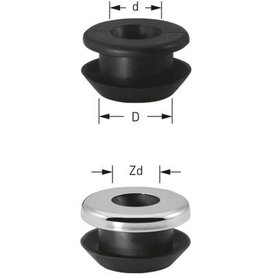 ASW Stedo Urinal-Verbinder 180139 - Für Locheinlauf ASW Stedo Urinal-Verbinder 180139 - Für Locheinlauf