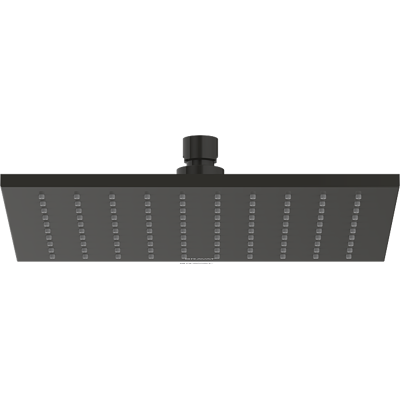 Bravat Kopfbrause 3591619 eckig, schwarz matt Bravat Kopfbrause 3591619 eckig, schwarz matt