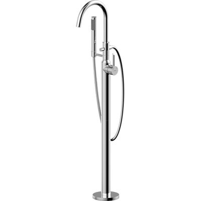 Bravat Palma Freistehende Wannenfüllarmatur 3554222 mit Handbrause, chrom Bravat Palma Freistehende Wannenfüllarmatur 3554222 mit Handbrause, chrom