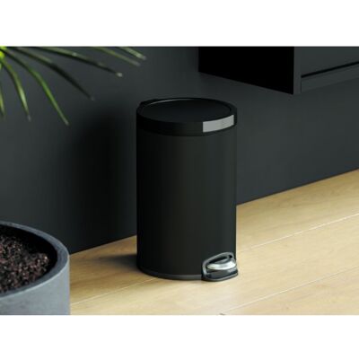 Cosmic WJC292A0004036 Schwarzer Matt 5L Abfalleimer Cosmic WJC292A0004036 Schwarzer Matt 5L Abfalleimer