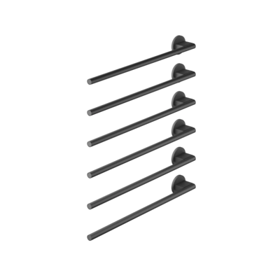 Dornbracht Handtuchwärmer, 6-fach 83306979-33 Wandmontage, SERIENSPEZIFISCH Schwarz matt Dornbracht Handtuchwärmer, 6-fach 83306979-33 Wandmontage, SERIENSPEZIFISCH Schwarz matt