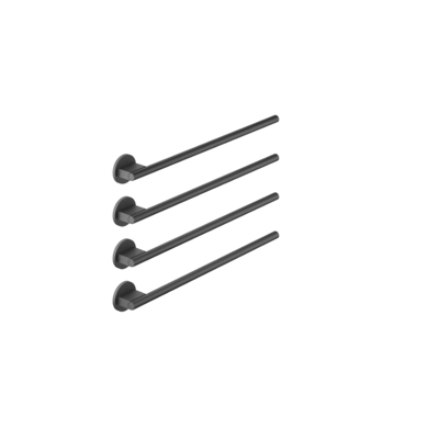 Dornbracht Handtuchwärmer, 4-fach 83314979-33 SERIENSPEZIFISCH Wandmontage, Schwarz matt Dornbracht Handtuchwärmer, 4-fach 83314979-33 SERIENSPEZIFISCH Wandmontage, Schwarz matt