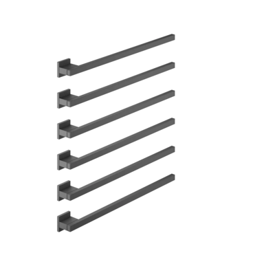 Dornbracht Handtuchwärmer, 6-fach 83316980-33 SERIENSPEZIFISCH Wandmontage, Schwarz matt Dornbracht Handtuchwärmer, 6-fach 83316980-33 SERIENSPEZIFISCH Wandmontage, Schwarz matt