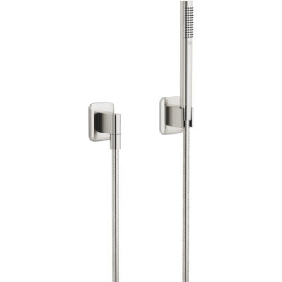 Dornbracht Lissè Schlauchbrausegarnitur 27802845-06 mit Einzelrosetten, platin matt Dornbracht Lissè Schlauchbrausegarnitur 27802845-06 mit Einzelrosetten, platin matt