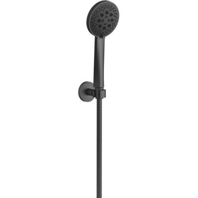 Dornbracht Schlauchbrausegarnitur, mit verstellbarer Handbrause, für Wannen- und Brause-Einhandbatterie bzw. Wandmontage 27805625, Farbe: Schwarz Matt Dornbracht Schlauchbrausegarnitur, mit verstellbarer Handbrause, für Wannen- und Brause-Einhandbatterie bzw. Wandmontage 27805625, Farbe: Schwarz Matt