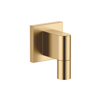 Dornbracht Wandanschlussbogen - Messing gebürstet - 3/8" Duschabgang - Sichere Wandmontage Dornbracht Wandanschlussbogen - Messing gebürstet - 3/8" Duschabgang - Sichere Wandmontage