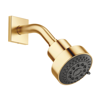 Dornbracht Kopfbrause 28508980-28 schwenkbar, Ausladung 200 mm, messing gebürstet Dornbracht Kopfbrause 28508980-28 schwenkbar, Ausladung 200 mm, messing gebürstet