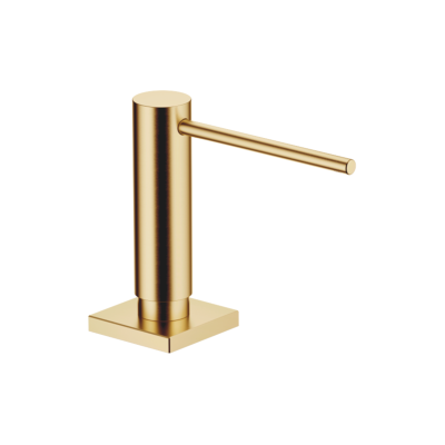 Dornbracht Designer Spender - Messing gebürstet - 109mm Ausladung Dornbracht Designer Spender - Messing gebürstet - 109mm Ausladung