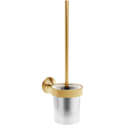 Dornbracht Vaia WC-Bürstengarnitur - Wandmodell, Kristallglas, matt, Ausladung 158 mm Dornbracht Vaia WC-Bürstengarnitur - Wandmodell, Kristallglas, matt, Ausladung 158 mm
