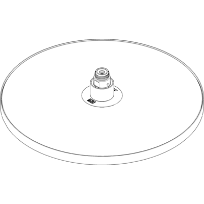 Dornbracht Modell 04120509100 Rund Brausekopf - Platin gebürstet Dornbracht Modell 04120509100 Rund Brausekopf - Platin gebürstet