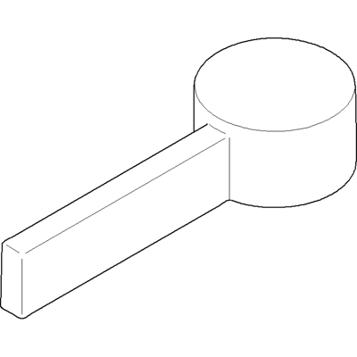 Dornbracht MEM Hebel - Chrom - Ersatzteile Dornbracht MEM Hebel - Chrom - Ersatzteile