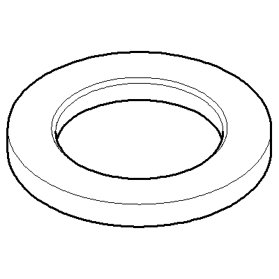 Dornbracht Rosette - 48x5 mm chromé - Rosette - Rosette Dornbracht Rosette - 48x5 mm chromé - Rosette - Rosette