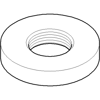 Dornbracht Tara Rosette - Chrom - 55x10mm - Rosette für Tara Waschtisch-Dreilochbatterie Dornbracht Tara Rosette - Chrom - 55x10mm - Rosette für Tara Waschtisch-Dreilochbatterie