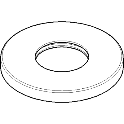 Dornbracht Rosette Circle chrom - Rosette - 60mm Durchmesser Dornbracht Rosette Circle chrom - Rosette - 60mm Durchmesser
