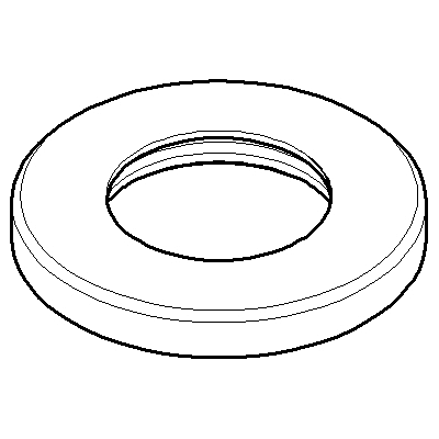Dornbracht 092810147-00 Chrom Sanitärteil - Ø 48/26/6 mm Dornbracht 092810147-00 Chrom Sanitärteil - Ø 48/26/6 mm