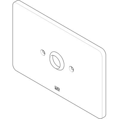 Dornbracht Modell 90110109000-00 Abdeckplatte - Plates/coverings Dornbracht Modell 90110109000-00 Abdeckplatte - Plates/coverings