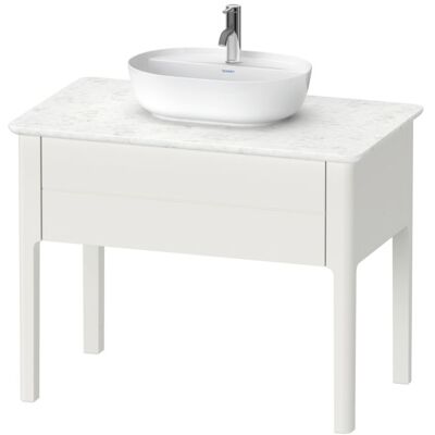 Duravit Luv Bodenstehender Waschtisch Unterschrank - Nordic Weiß Seidenmatt Duravit Luv Bodenstehender Waschtisch Unterschrank - Nordic Weiß Seidenmatt
