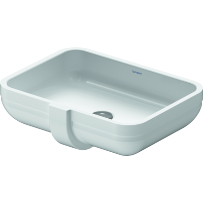 Duravit Happy D.2 Hochglanz Weiß Einbauwaschtisch - Ohne Hahnloch Duravit Happy D.2 Hochglanz Weiß Einbauwaschtisch - Ohne Hahnloch