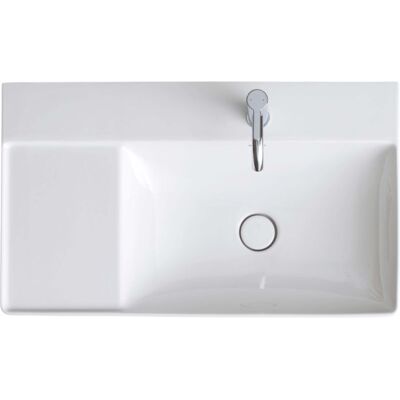 Duravit DuraSquare Wandwaschbecken - Rechteckig 800mm - Weiß Duravit DuraSquare Wandwaschbecken - Rechteckig 800mm - Weiß