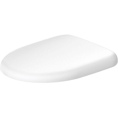 Duravit Modell 006961 - Weiße WC-Sitz mit Edelstahl-Scharnieren Duravit Modell 006961 - Weiße WC-Sitz mit Edelstahl-Scharnieren