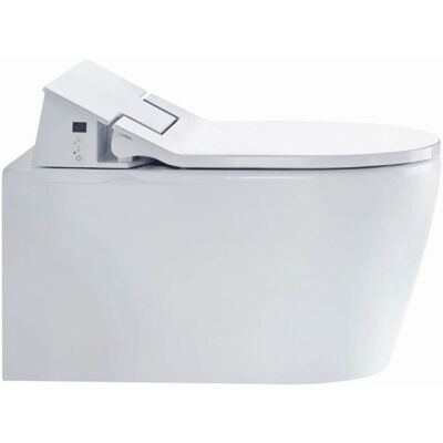 Duravit Weiß Quadratisches Wand-WC - Modell 2528592000 Duravit Weiß Quadratisches Wand-WC - Modell 2528592000