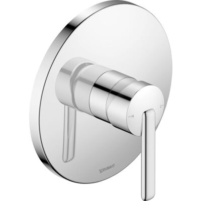 Duravit Balcoon Fertigmontageset BA4210010010 Unterputz-Duscharmatur, 1 Verbraucher, rund, chrom Hochglanz Duravit Balcoon Fertigmontageset BA4210010010 Unterputz-Duscharmatur, 1 Verbraucher, rund, chrom Hochglanz