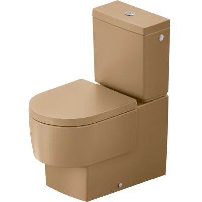 Duravit Balcoon Stand-WC 207009AM00 37x65cm, 4,5 l, Rimless, Abgang waagerecht, Clay terra matt Duravit Balcoon Stand-WC 207009AM00 37x65cm, 4,5 l, Rimless, Abgang waagerecht, Clay terra matt