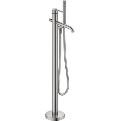 Duravit Balcoon Fertigmontageset BA5250000070 Unterputz-Wannenarmatur, Ausladung 201mm, bodenstehend, Edelstahl gebürstet Duravit Balcoon Fertigmontageset BA5250000070 Unterputz-Wannenarmatur, Ausladung 201mm, bodenstehend, Edelstahl gebürstet
