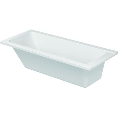 Duravit D-Code Rechteckbadewanne - Einbau, 1600x700 mm, Weiß Duravit D-Code Rechteckbadewanne - Einbau, 1600x700 mm, Weiß
