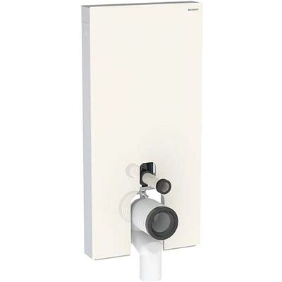 Keramag Monolith Sanitärmodul - 101cm - Wasseranschluss seitlich - Glas sand-grau Keramag Monolith Sanitärmodul - 101cm - Wasseranschluss seitlich - Glas sand-grau
