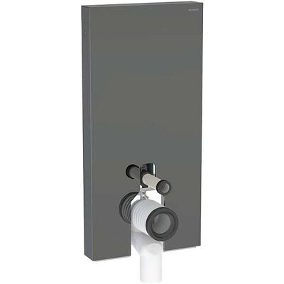 Keramag Geberit Monolith Sanitärmodul - 101cm, Lava Glas, Wasser seitlich Keramag Geberit Monolith Sanitärmodul - 101cm, Lava Glas, Wasser seitlich