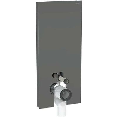 Keramag GmbH Geberit Monolith PLUS Sanitärmodul - 114cm, Glas Lava / Aluminium Keramag GmbH Geberit Monolith PLUS Sanitärmodul - 114cm, Glas Lava / Aluminium