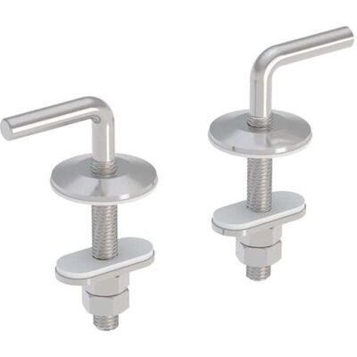 Geberit 598051000 Edelstahl-WC-Sitzscharnierset - WC-Sitz Geberit 598051000 Edelstahl-WC-Sitzscharnierset - WC-Sitz