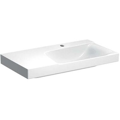 Keramag Xeno 2 Lavabo - Linke Ablage - KeraTect Oberfläche Keramag Xeno 2 Lavabo - Linke Ablage - KeraTect Oberfläche