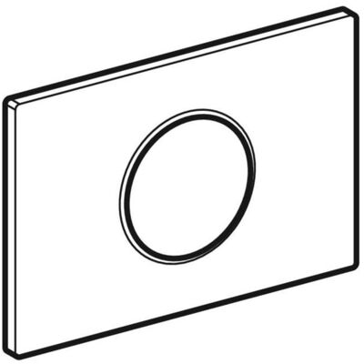 Geberit Sigma10 Schwarz/Chrom Spülplatte - WC-Spülplatte Geberit Sigma10 Schwarz/Chrom Spülplatte - WC-Spülplatte