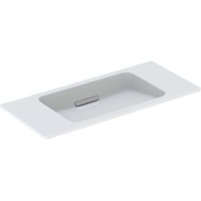 Geberit Weiß Wand-Waschtisch - 90x40cm - Ohne Hahnloch - KeraTect Geberit Weiß Wand-Waschtisch - 90x40cm - Ohne Hahnloch - KeraTect