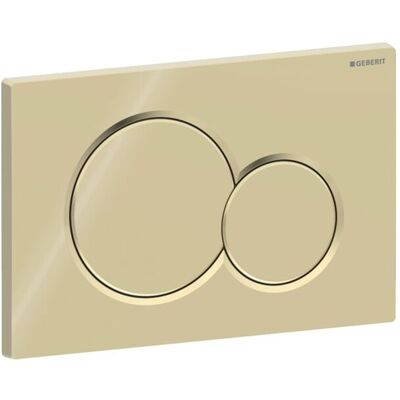 Geberit Sigma 01 Round Betätigungsplatte 115770DT5 edelmessing, für UP 320 Geberit Sigma 01 Round Betätigungsplatte 115770DT5 edelmessing, für UP 320