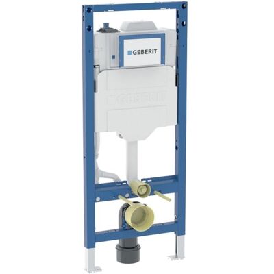 Geberit Duofix Wand-WC-Element 111075002 Unterputz-Spülkasten 12cm, mit HS50 Hygienespülung/1 Wasseranschluss, mit Sigma Geberit Duofix Wand-WC-Element 111075002 Unterputz-Spülkasten 12cm, mit HS50 Hygienespülung/1 Wasseranschluss, mit Sigma