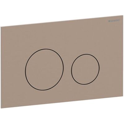 Geberit Sigma 40 Round Betätigungsplatte 115628QB1 Round, rotgold / gebürstet, easy-to-clean-beschichtet, für 2-Mengen-Spülung, Round Geberit Sigma 40 Round Betätigungsplatte 115628QB1 Round, rotgold / gebürstet, easy-to-clean-beschichtet, für 2-Mengen-Spülung, Round